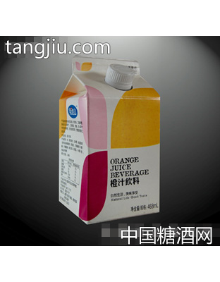 完达山橙汁饮料468ml