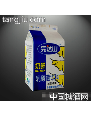 完达山奶鲜乳酸菌饮料468ml