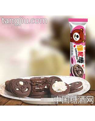 维尼博夹心饼干（草莓味）