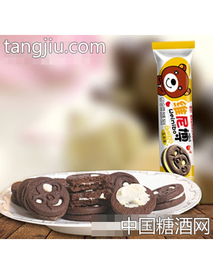 维尼博玉米味夹心饼干