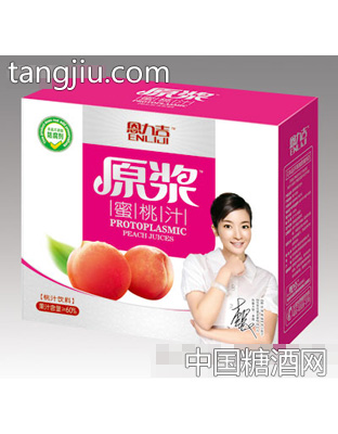 恩力吉原浆蜜桃汁箱装