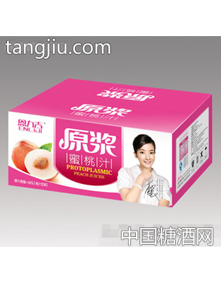恩力吉原浆蜜桃汁外箱