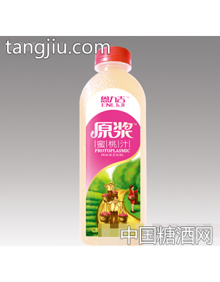 恩力吉500ml原浆蜜桃汁