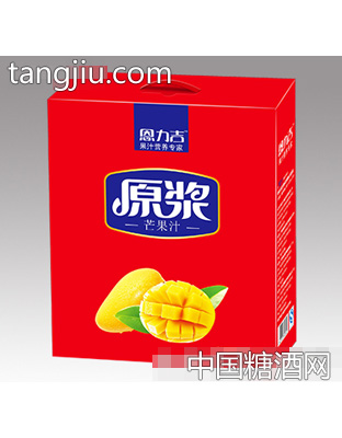 恩力吉原浆芒果汁420ml×8瓶