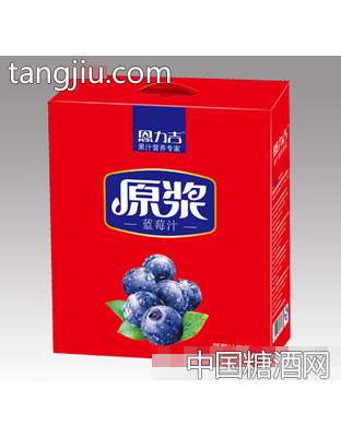 恩力吉420mlx8瓶装蓝莓汁