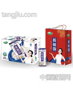 核桃露植物蛋白饮料木糖醇罐粥320g箱子