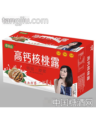 菌益美高钙核桃露