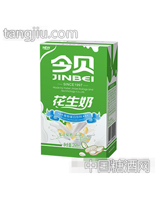今贝花生奶利乐包250ml