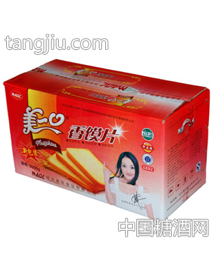 美一口香馍片红色箱装