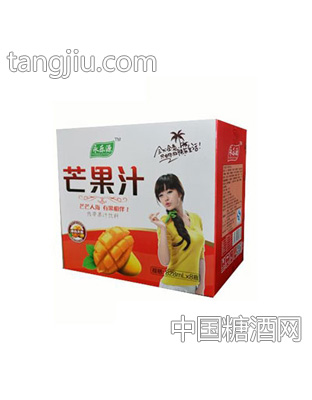 永乐源芒果汁828ml×8瓶