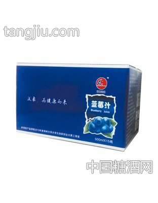 汲象蓝莓汁500mlx15瓶
