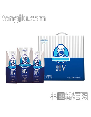 雅V风味酸牛乳200gx12盒