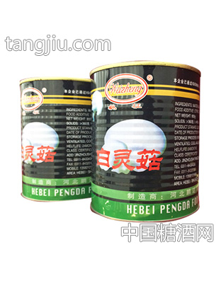 鹏达白灵菇罐头