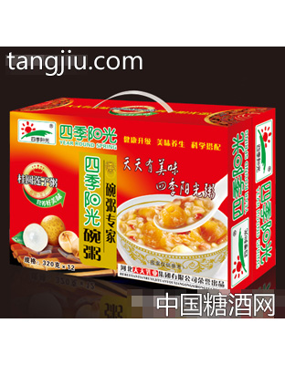 320gx12四季阳光桂圆莲子碗粥手提装