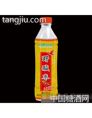 600ml四季阳光野酸枣果汁饮料
