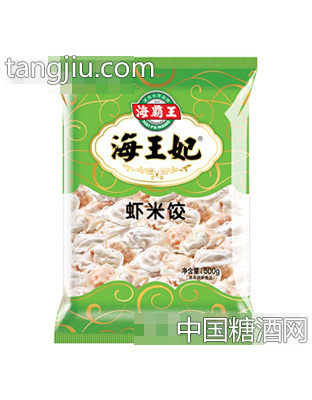 海王妃鱼皮脆虾米饺500g