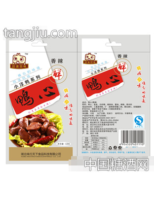 囧滋囧味香辣鸭心13g
