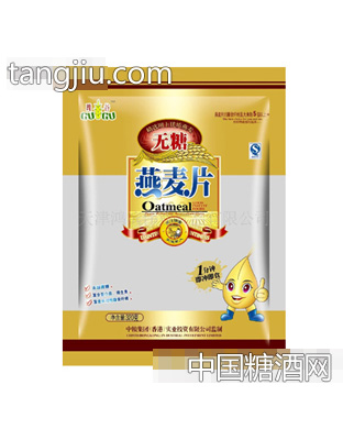 320g无糖纯燕麦片
