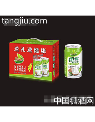 310mlx12罐伊得乐鲜榨椰子汁