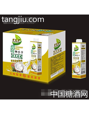 1Lx8瓶伊得乐鲜榨椰子汁