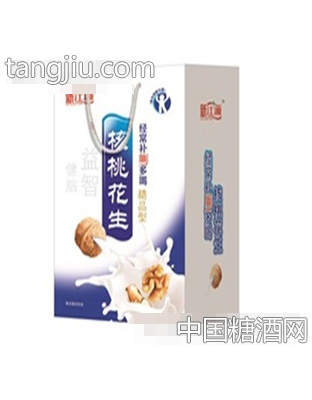 新江源核桃花生露手提礼盒