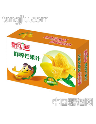 新江源鲜榨芒果汁箱