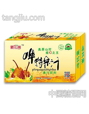 新江源啤特果汁饮料箱装