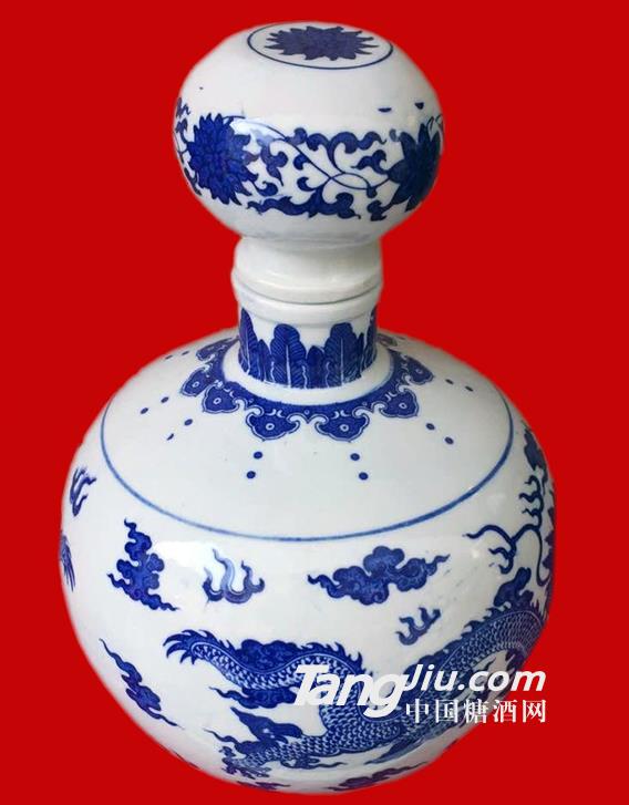 野三关青花瓶酒-2.5L