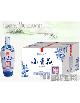 小青花光箱12瓶