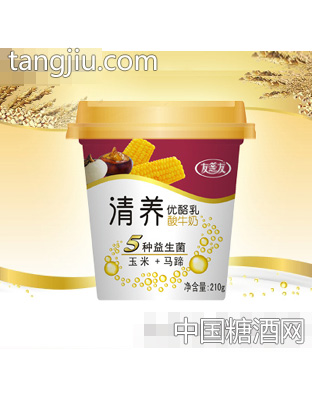 清养优酪乳“玉米+马蹄”酸牛奶