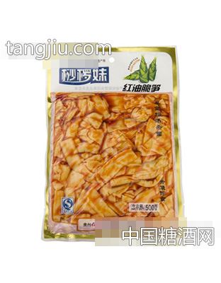 桫椤妹红油笋片500g