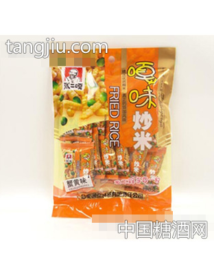 张二嘎120克炒米蟹黄味