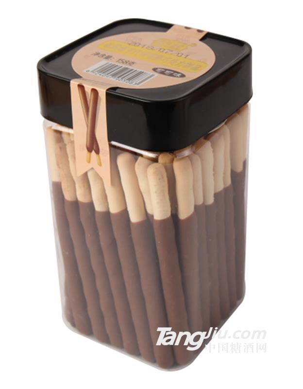 涂层饼干可可味-158g