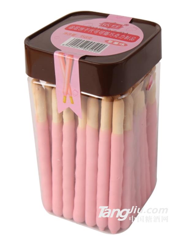 涂层饼干草莓味-158g