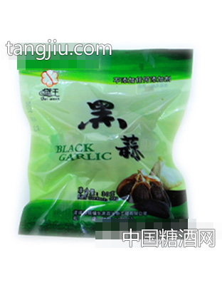 瑞福真空彩袋装多瓣黑蒜一头