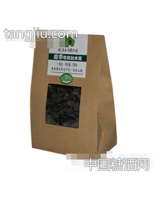 黑尊150g纸袋有机秋耳
