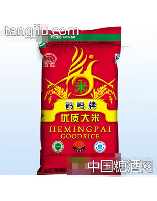 袋装鹤鸣长粒大米5kg