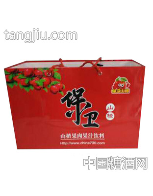 保卫山楂山楂果肉果汁饮料（手提礼盒）