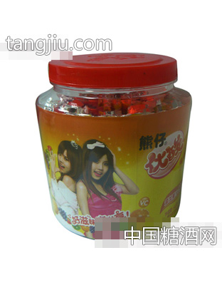 540g优酸桶橡皮糖混合味
