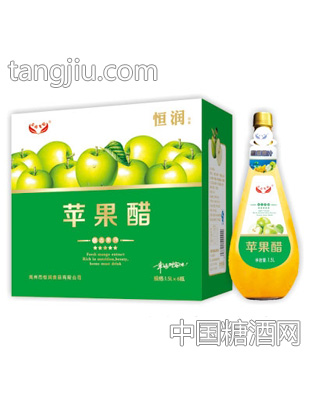 恒润苹果醋1.5L*6