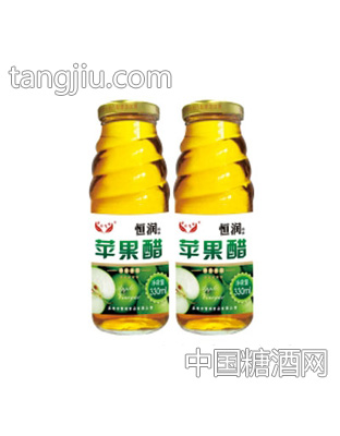 恒润苹果醋330ml