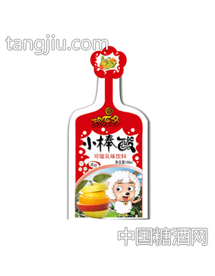 珍乐多小棒酸可吸乳味饮料（红）