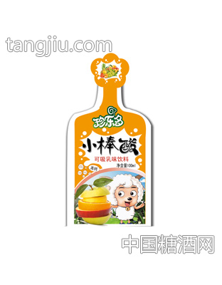 珍乐多小棒酸可吸乳味饮料（橙）100ml