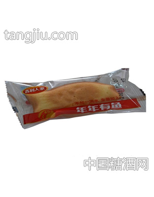 吉利人家年年有鱼蛋糕
