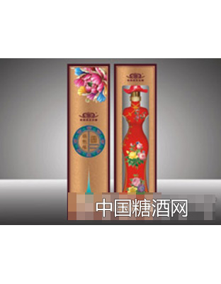 金沙回沙旗袍缘酒第四代53度