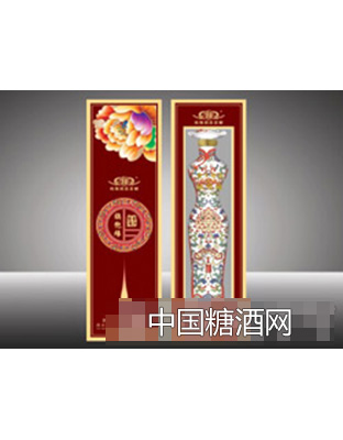 金沙回沙旗袍缘酒第三代53度（花纹）
