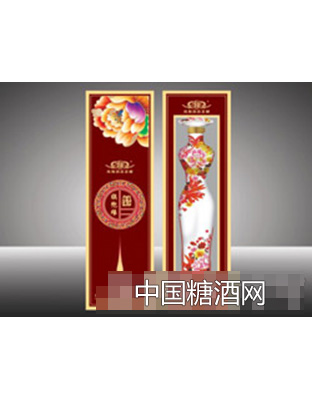 金沙回沙旗袍缘酒第三代53度（百花争艳）