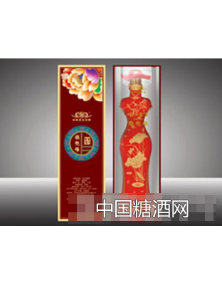 金沙回沙旗袍缘酒第二代53度（短袖）