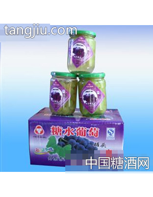 红光葡萄罐头