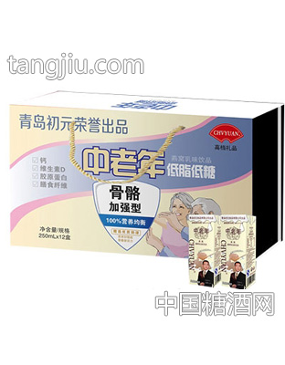 中老年低糖低糖燕窝乳味饮品250mlx12盒